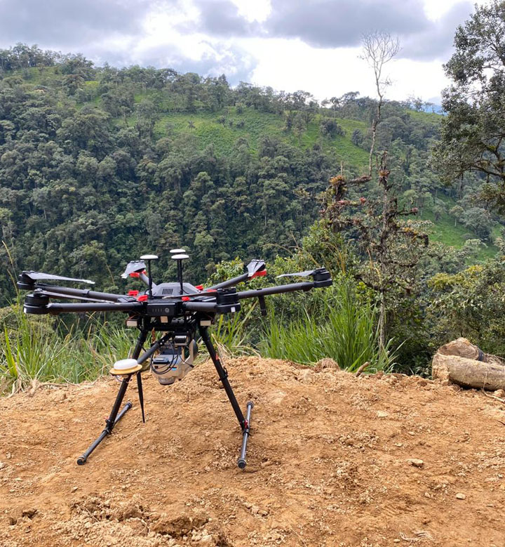 Topografía, LiDAR, Aerofotogrametría